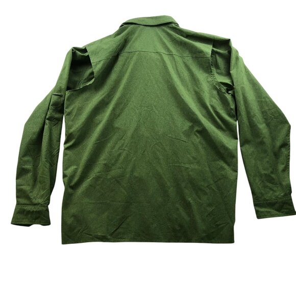 ExOfficio Men's Fishing Shirt Size XXL Long Sleeve Insect Shield Outdoors Hiking - Picture 2 of 13